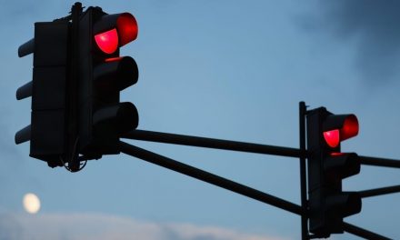 Cars and traffic signals are talking to each other