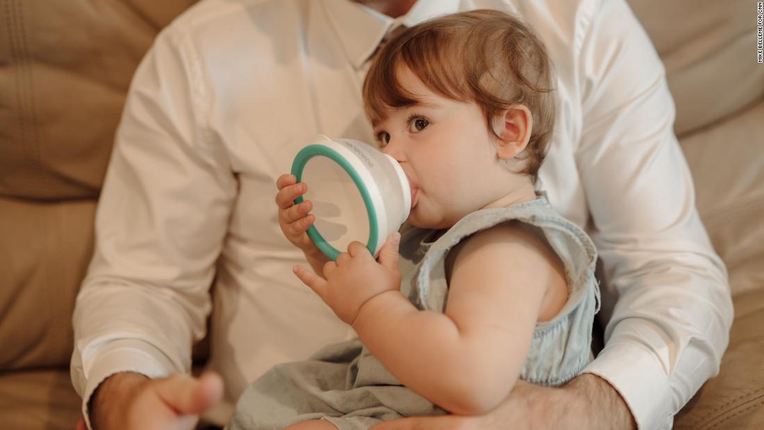 A tired dad and his hungry infant led to a radical new baby bottle