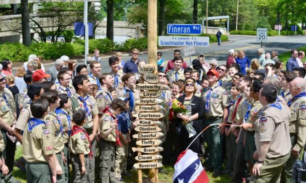 New Jersey troop renames street in memory of former Scoutmaster
