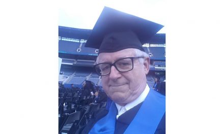 He wanted to graduate from college before he was 100. He just did it at 66