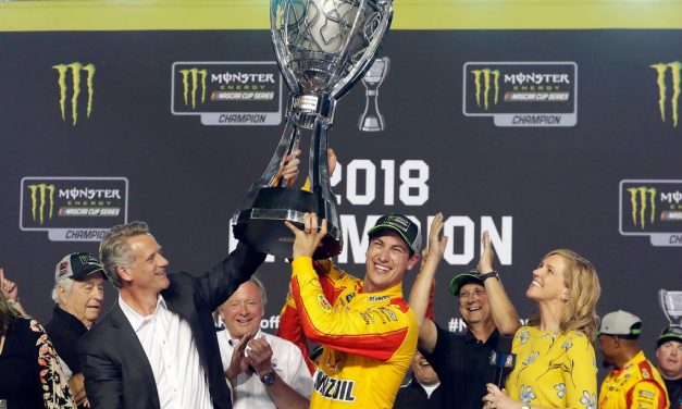 Joey Logano spoils Big Three party to win NASCAR title