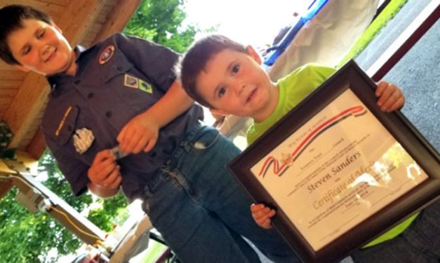 Cub Scout springs into action — twice — to save family members’ lives