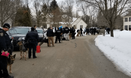 Dozens of K9 Officers Visit Terminally Ill Girl Who Loves Dogs