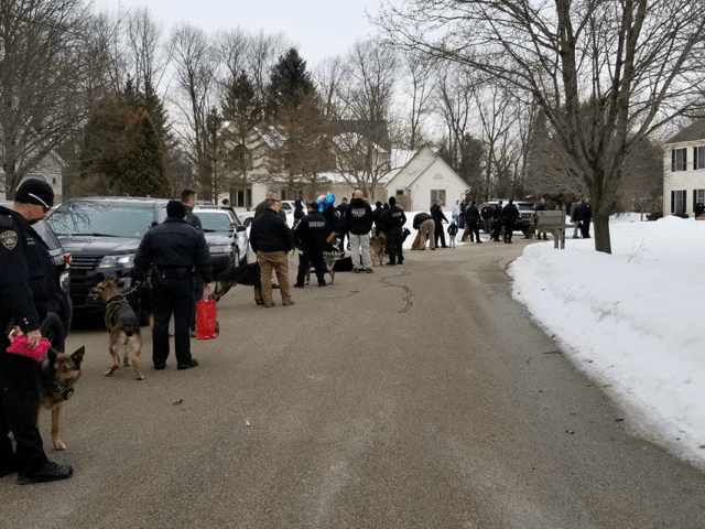 Dozens of K9 Officers Visit Terminally Ill Girl Who Loves Dogs